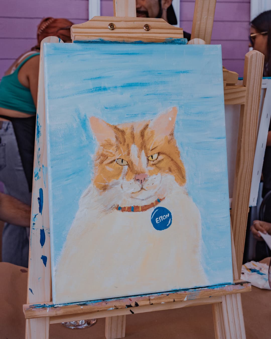 Aprende a pintar un cuadro de tu mascota image}